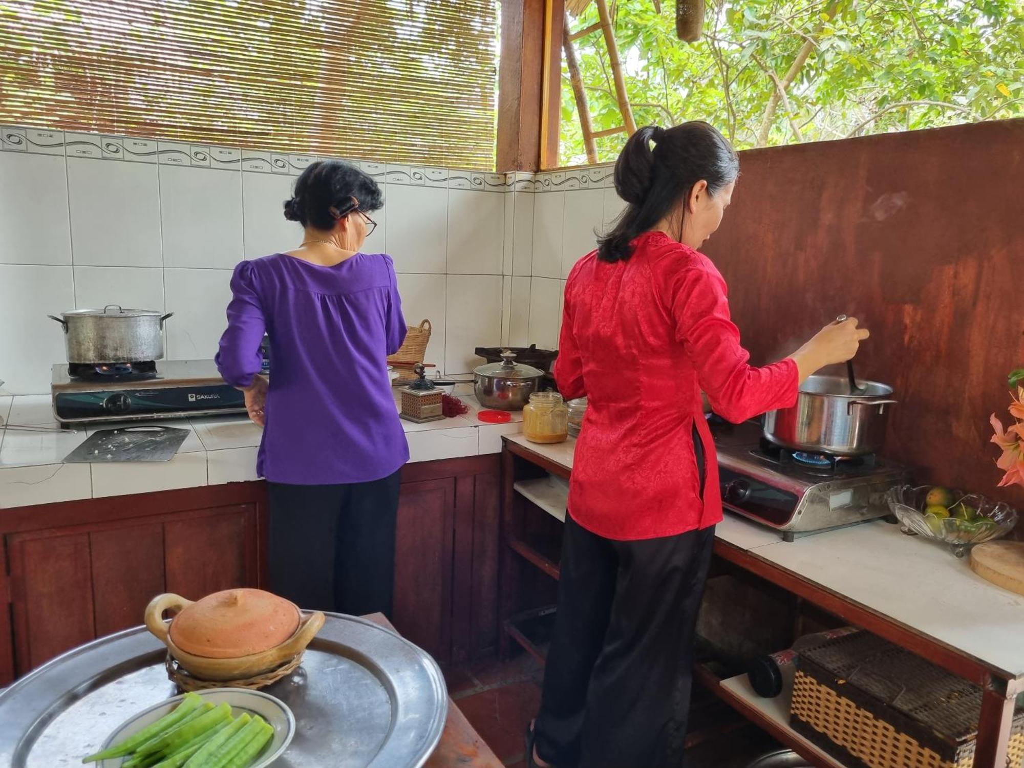 Ba Danh Homestay & Kitchen - Ben Tre Mekong Exteriér fotografie